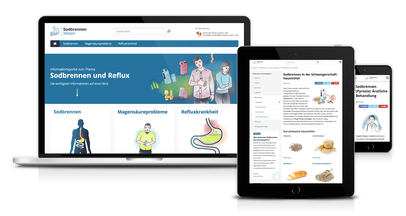 Mockup Sodbrennen-Wissen.de Mockup Sodbrennen-Wissen.de